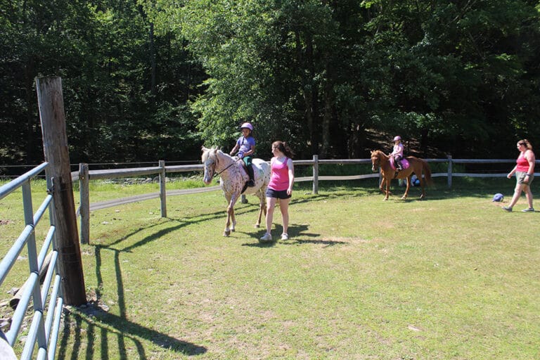 Horse Riding at Summer Camp