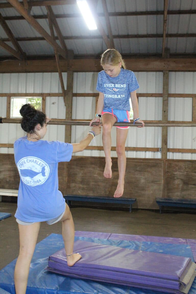 A small girl jumping Activities