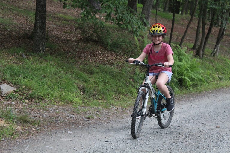 Cycling in Summer Camp